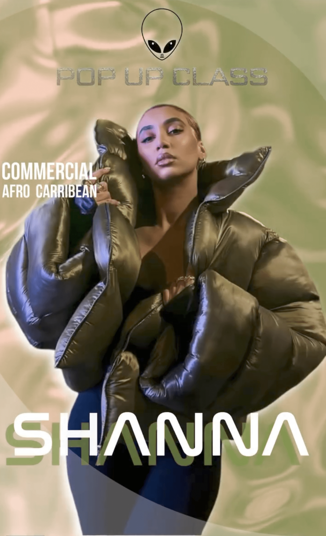 Shanna pop-up class Commercial Afro Caribbean