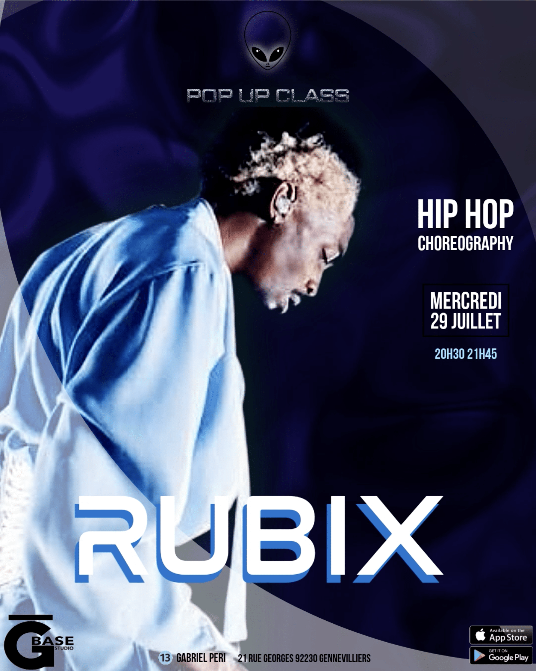 Rubix CriminalZ, crazy week du 27 juillet 2026 a G BASE Studio