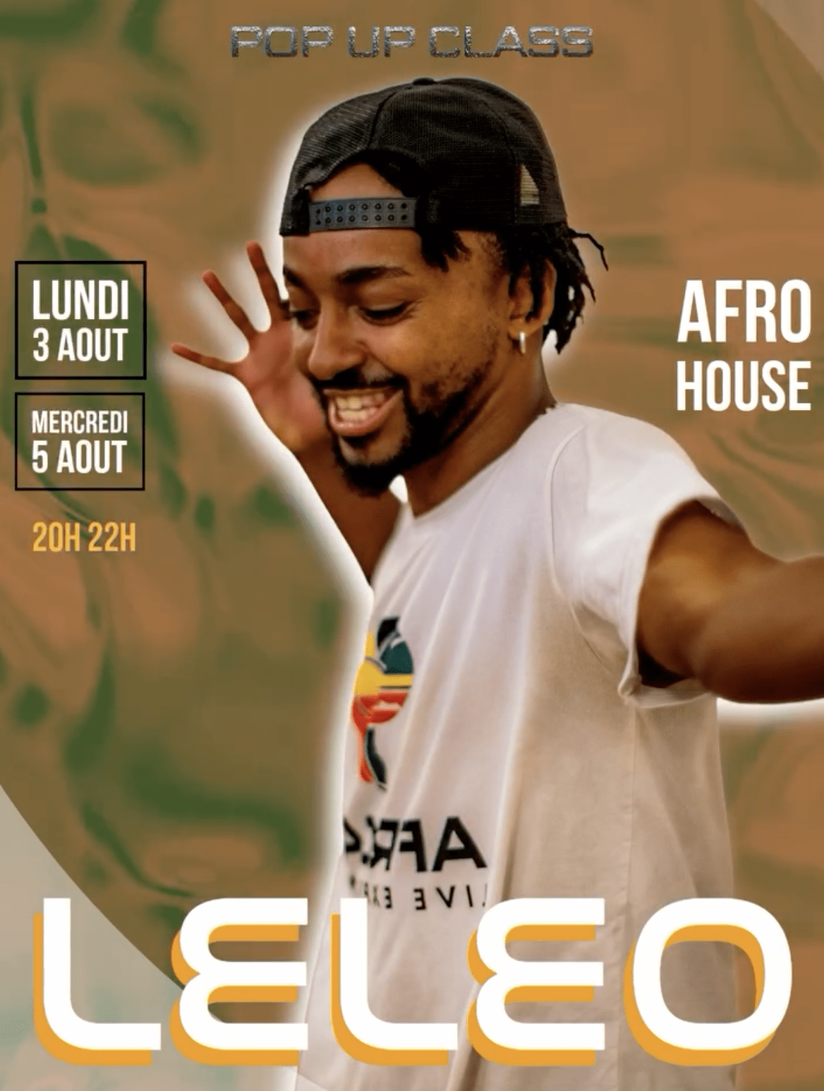 LELEO Afro House mercredi 5 aout a G BASE Studio Gennevilliers