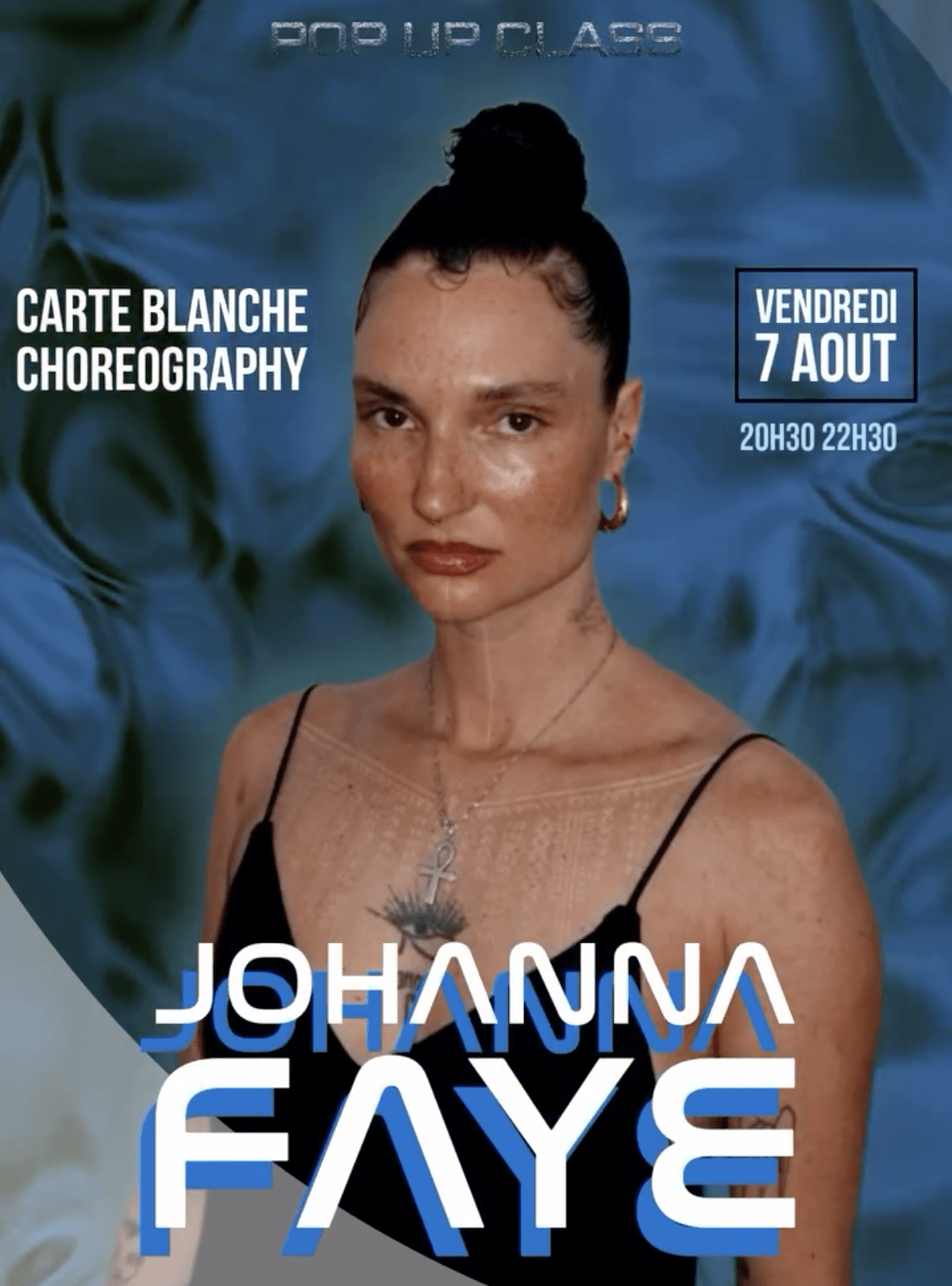 Johanna Faye en masterclass Carte Blanche a G BASE Studio, aout 2026