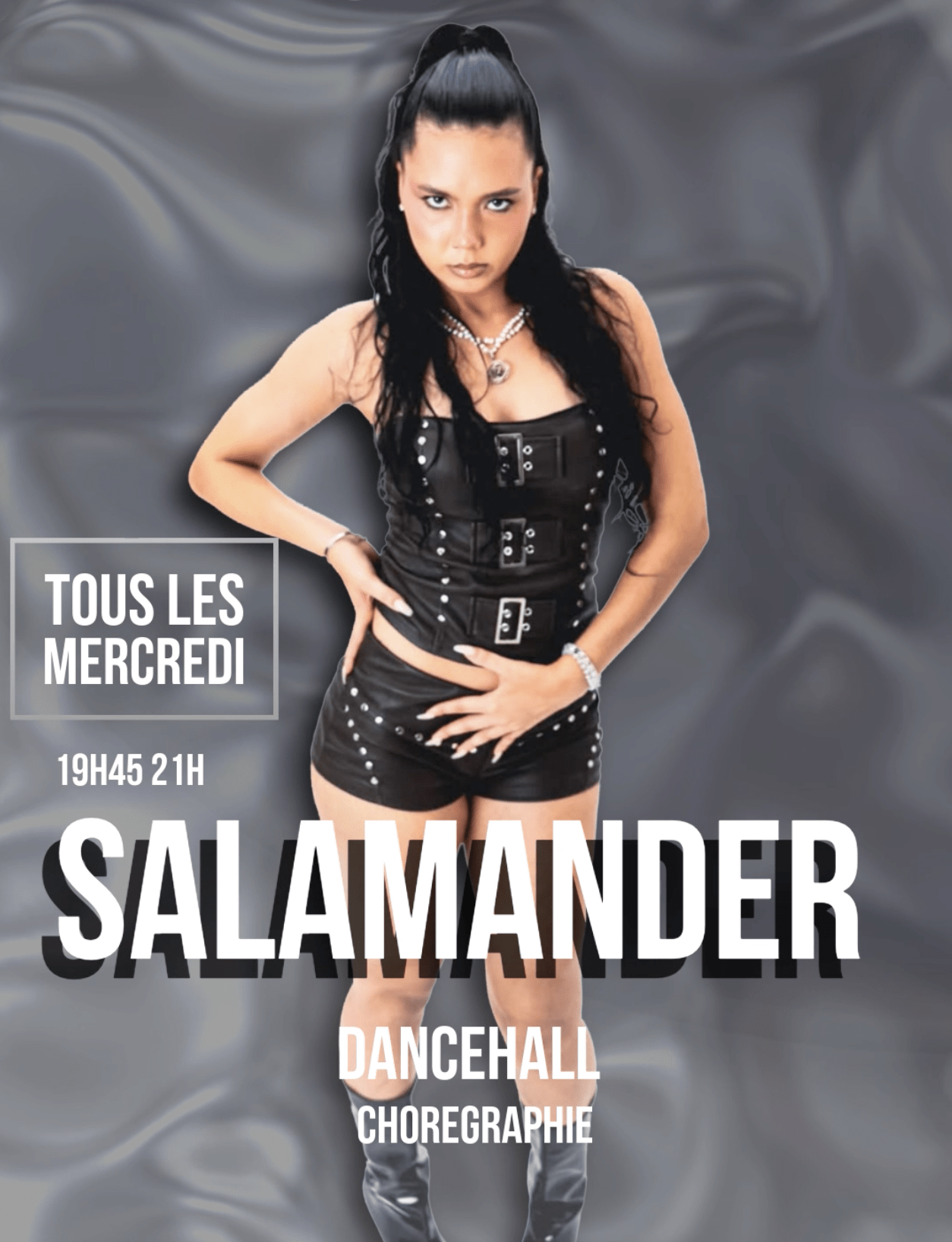 Salamander nouvelle residente dancehall a G BASE Studio Gennevilliers
