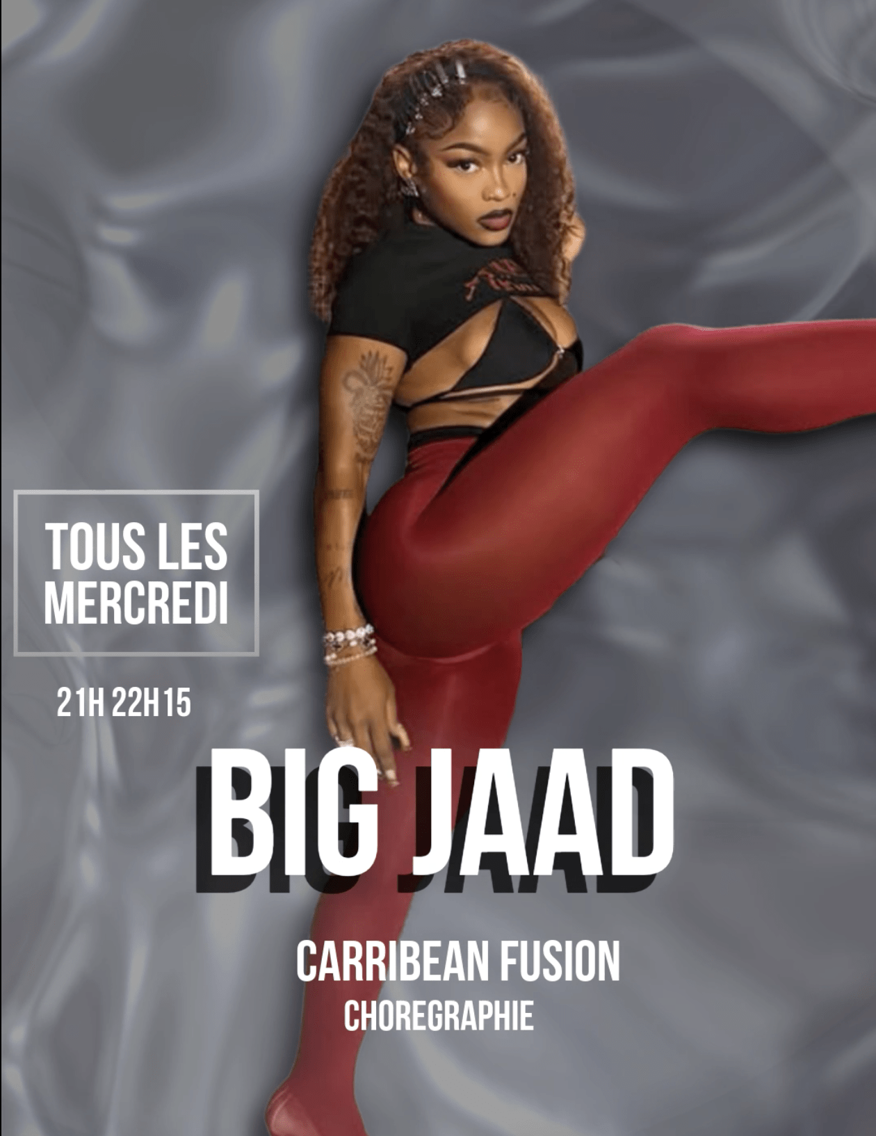 Big Jaad caribbean fusion a G BASE Studio Gennevilliers