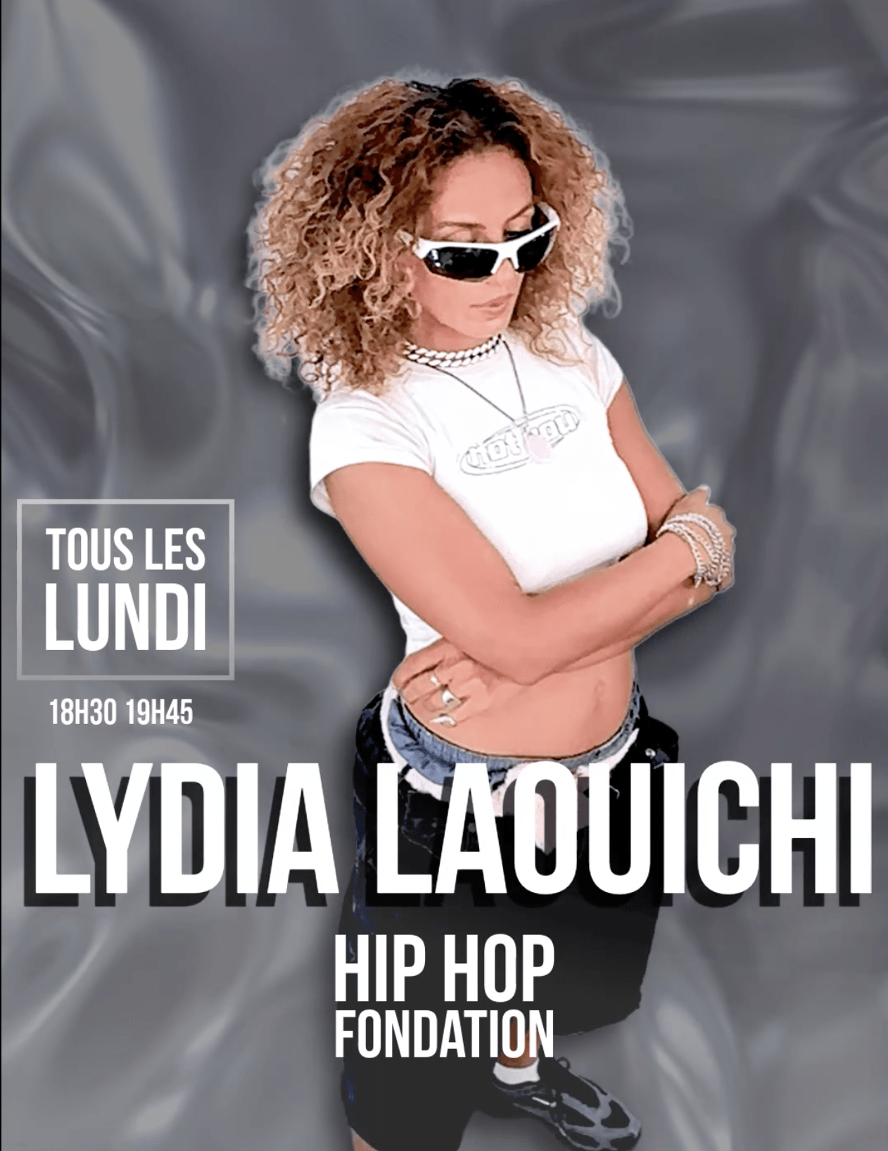 Lydia Laouichi hip hop fondation a G BASE Studio Gennevilliers