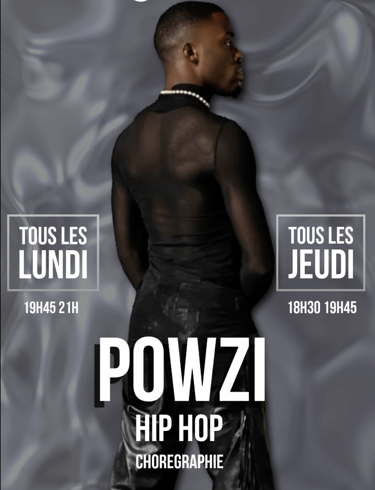 Powzi hip hop choregraphie nouveau cours le lundi a G BASE Studio Gennevilliers
